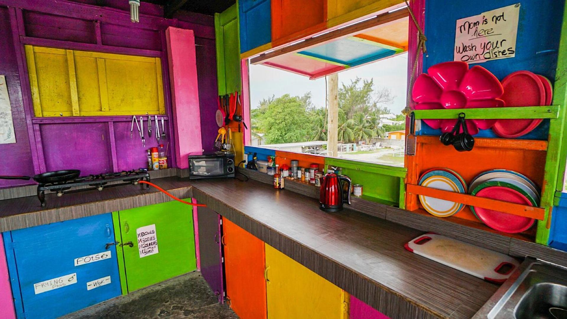 Travellers Palm Backpackers Hostel Caye Caulker Luaran gambar