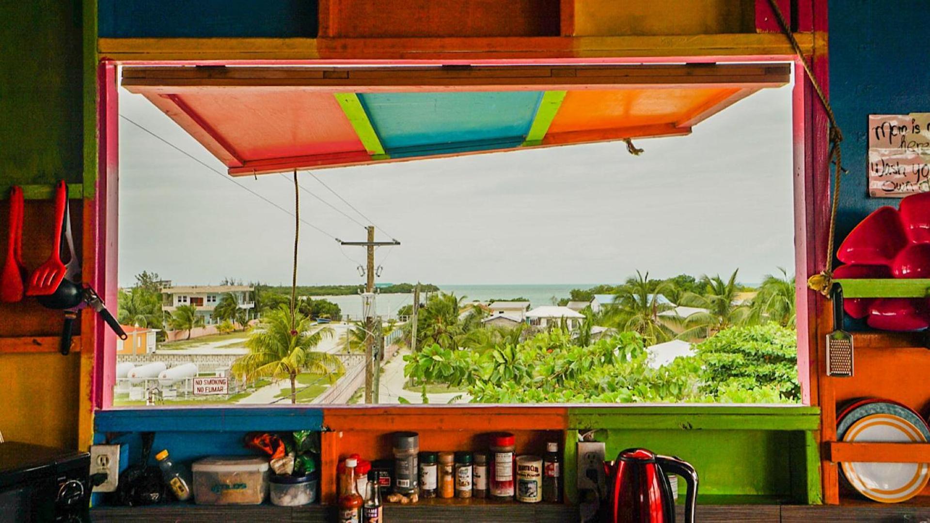 Travellers Palm Backpackers Hostel Caye Caulker Luaran gambar